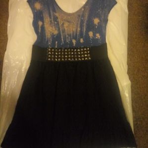 Subtle punk rock dress